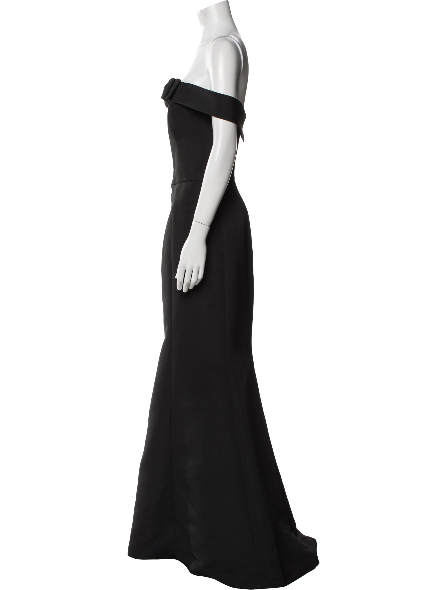Amsale Strapless Long Dress