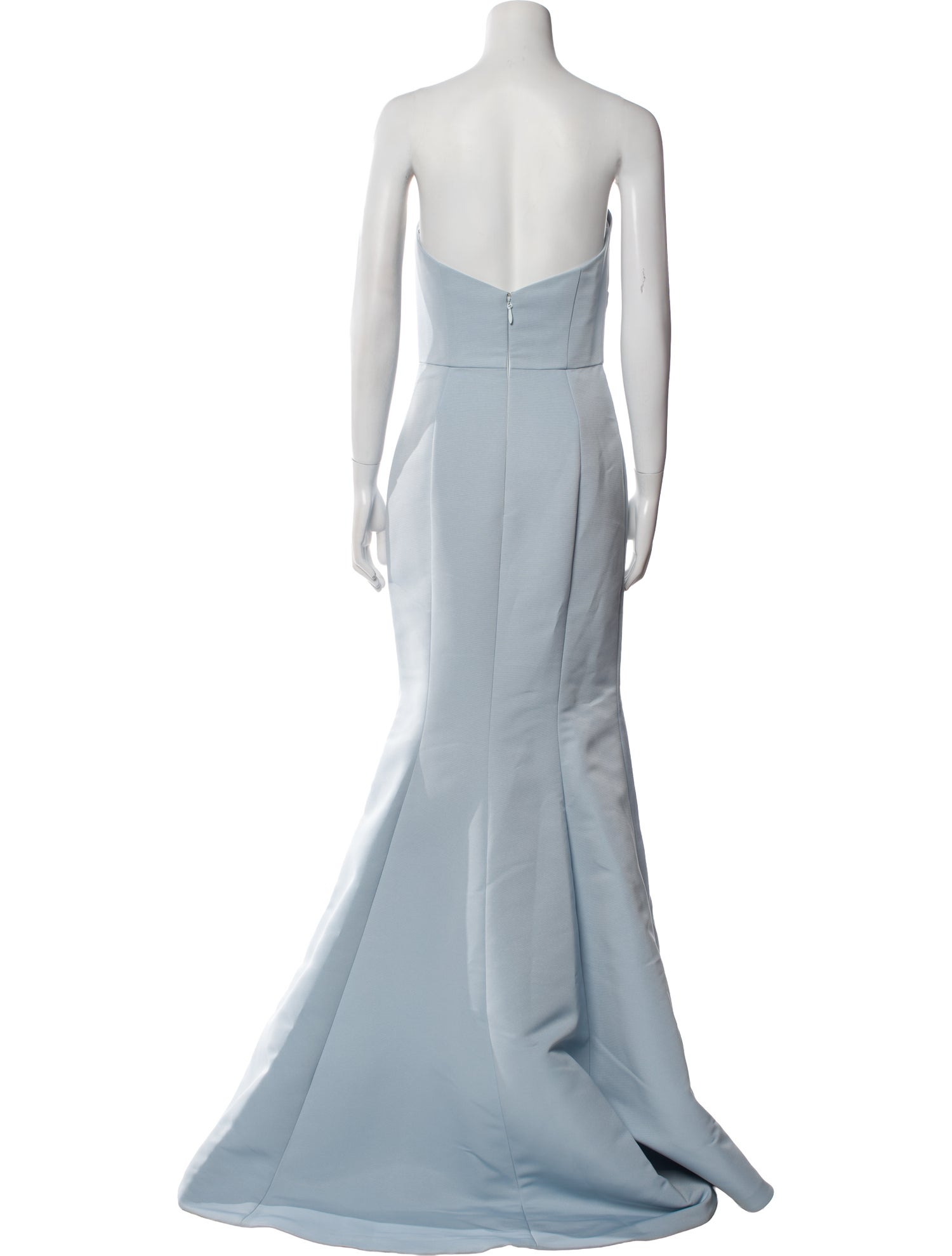 Amsale Strapless Long Dress