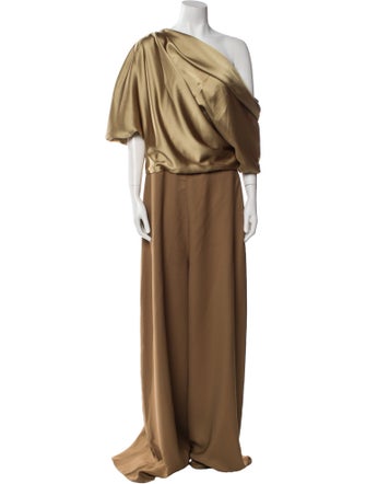 Amsale Asymmetrical Jumpsuit