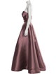 Amsale Strapless Long Dress
