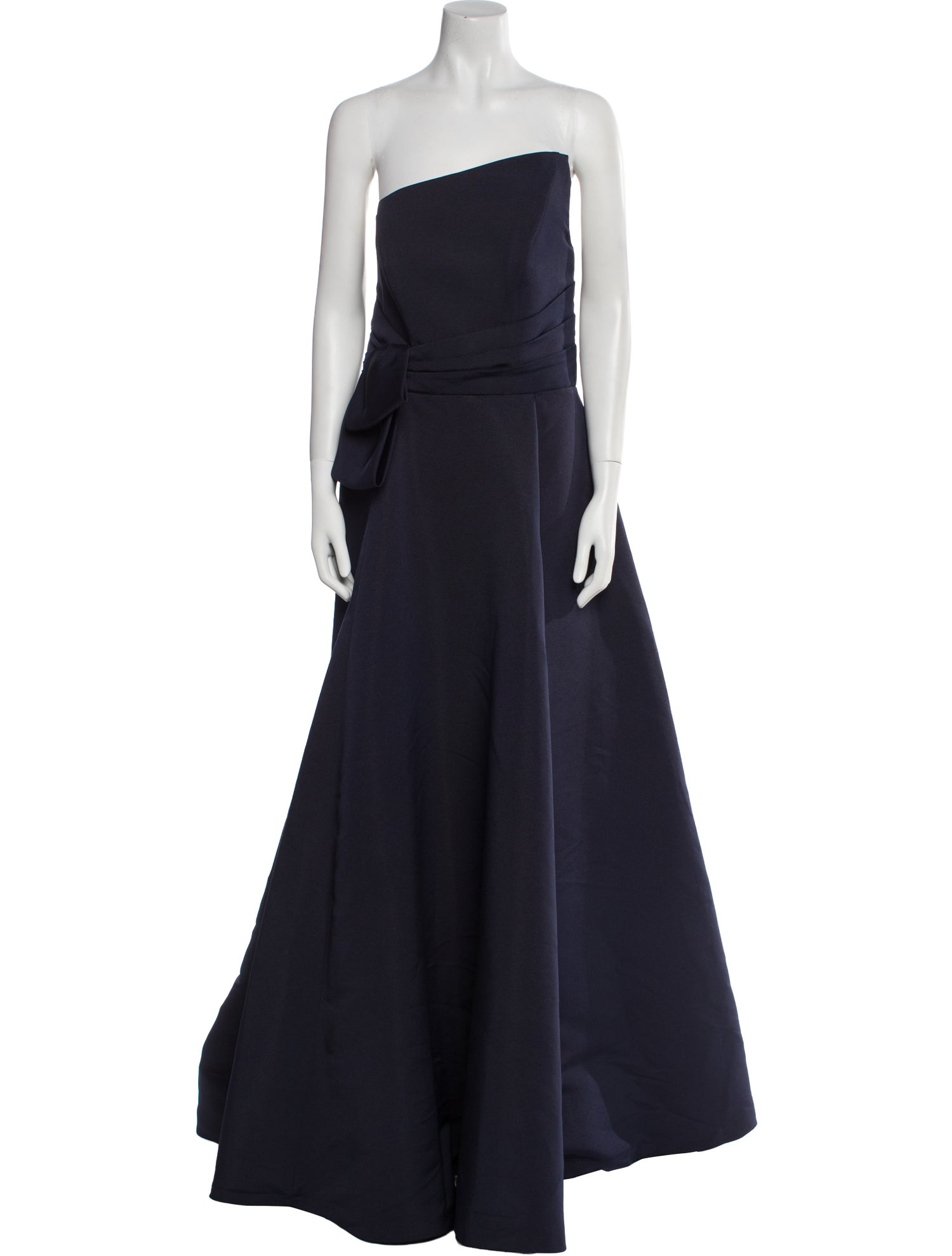 Amsale Strapless Long Dress