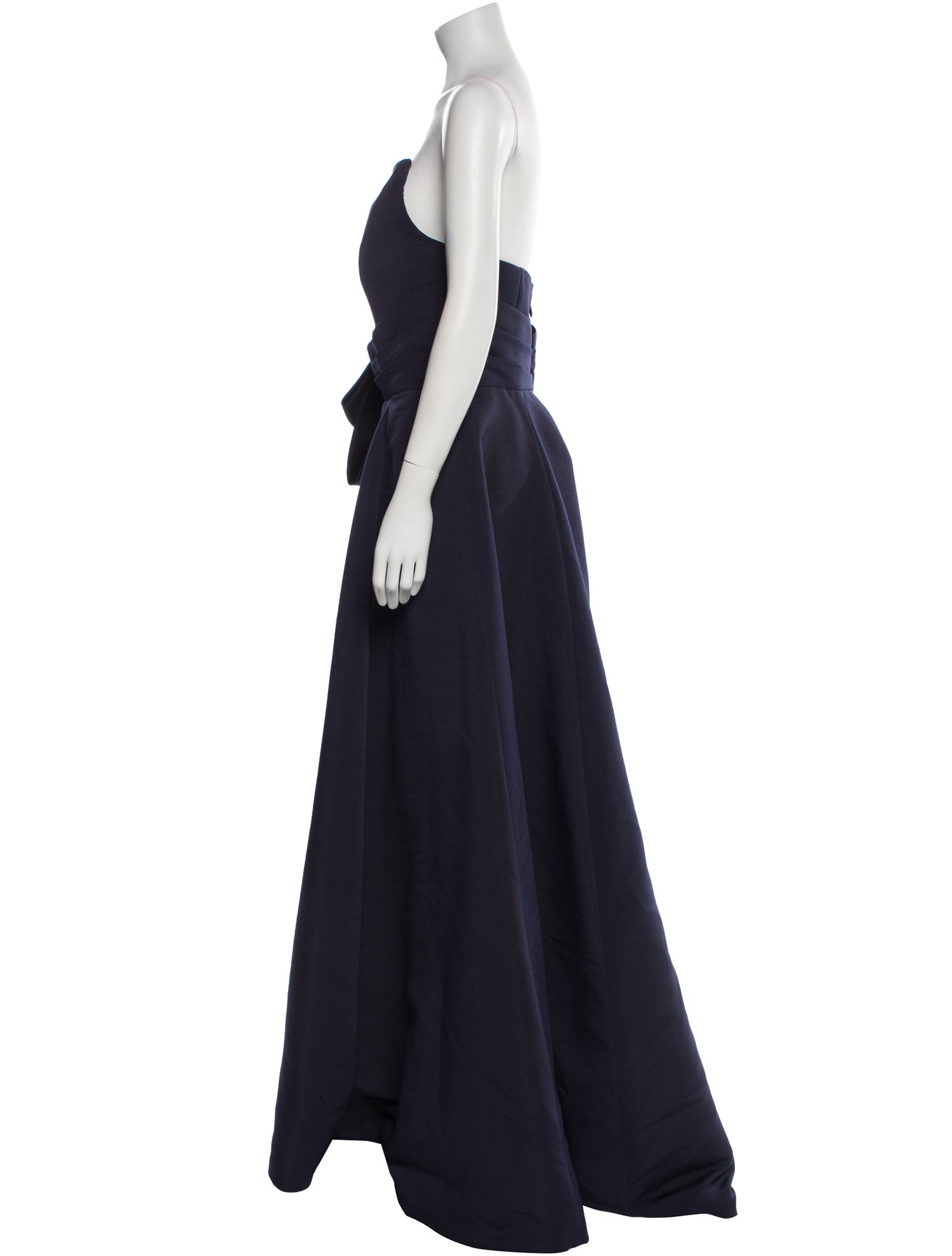 Amsale Strapless Long Dress