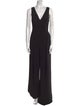Amsale V-Neck Jumpsuit