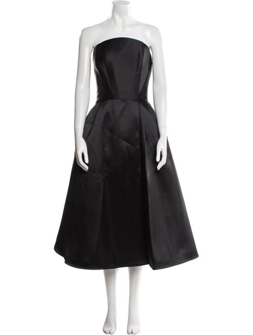 Amsale Strapless Long Dress