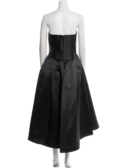 Amsale Strapless Long Dress