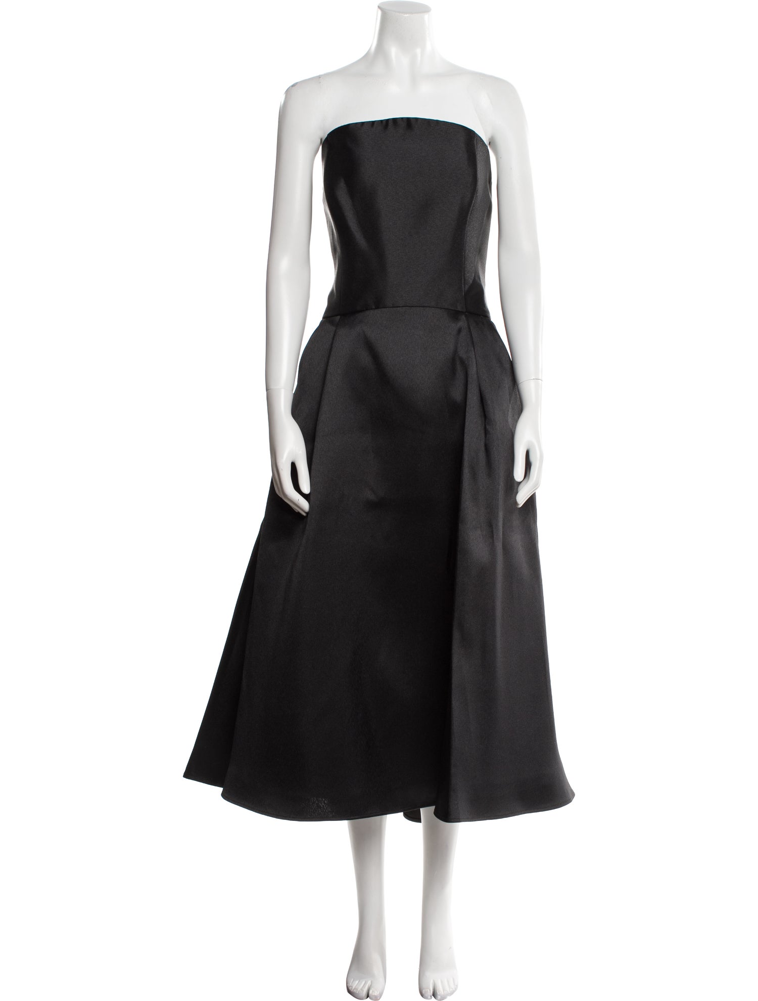 Amsale Strapless Long Dress