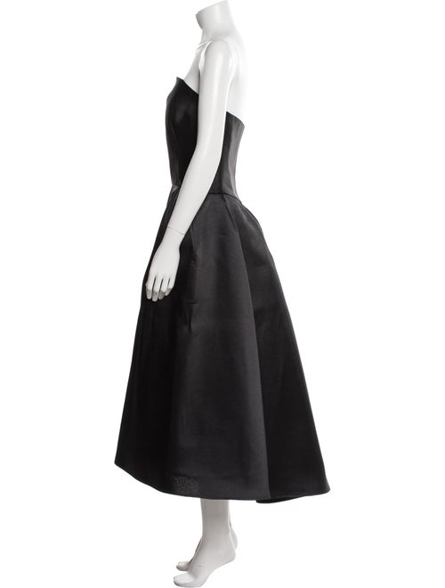 Amsale Strapless Long Dress