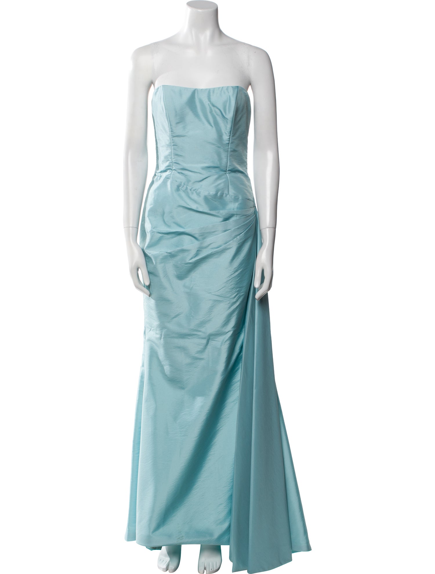 Amsale Strapless Long Dress