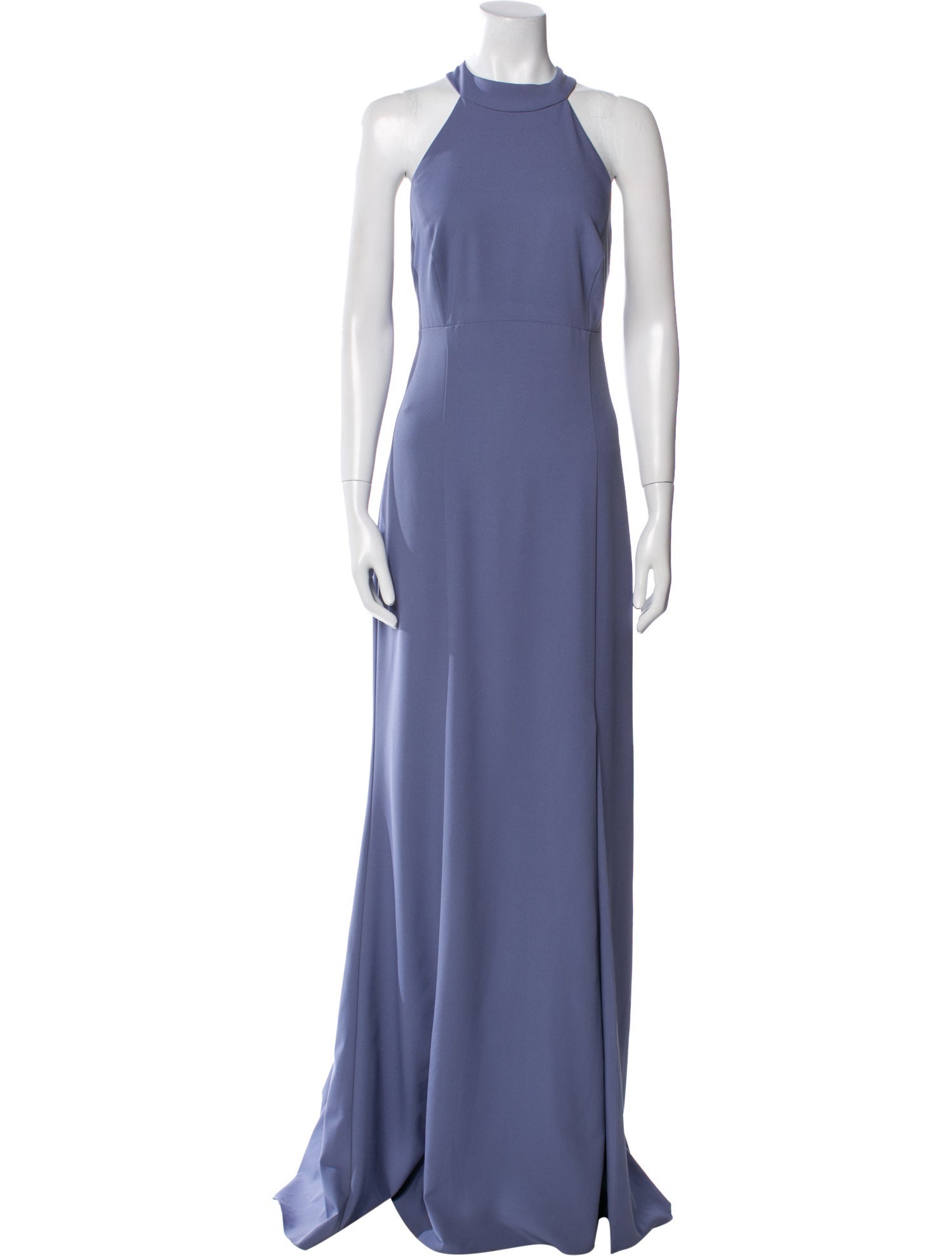 Amsale Halterneck Long Dress