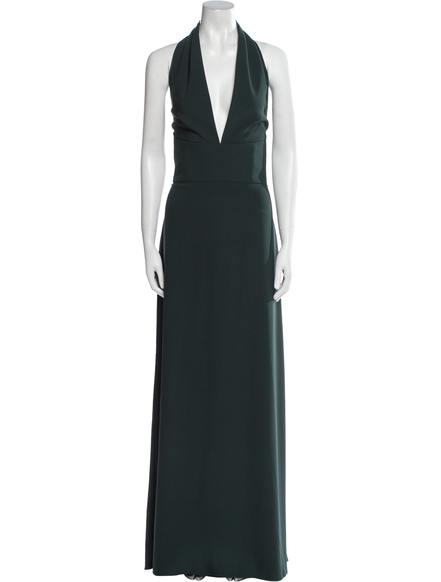 Amsale Halterneck Long Dress w/ Tags