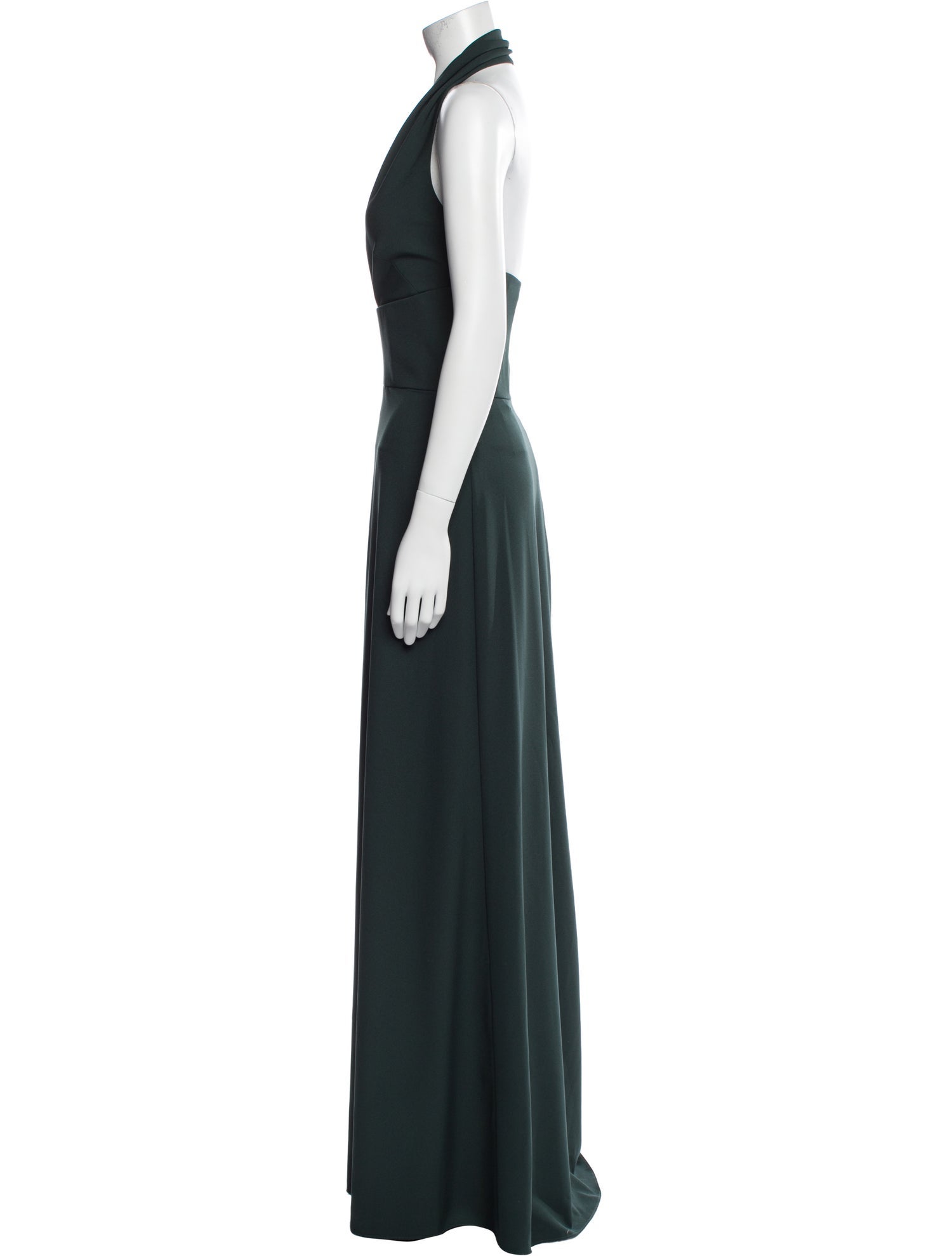 Amsale Halterneck Long Dress w/ Tags