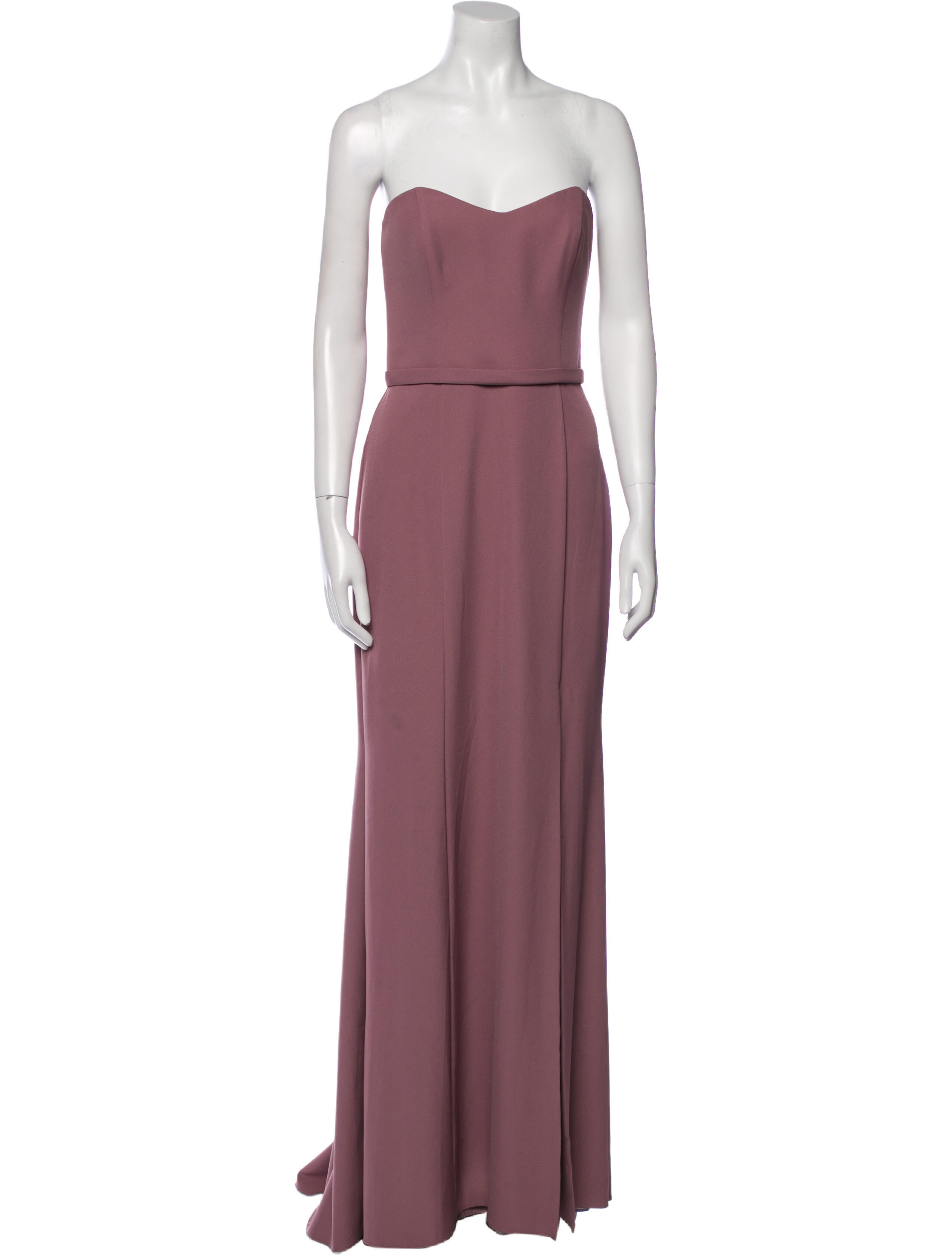 Amsale Strapless Long Dress w/ Tags