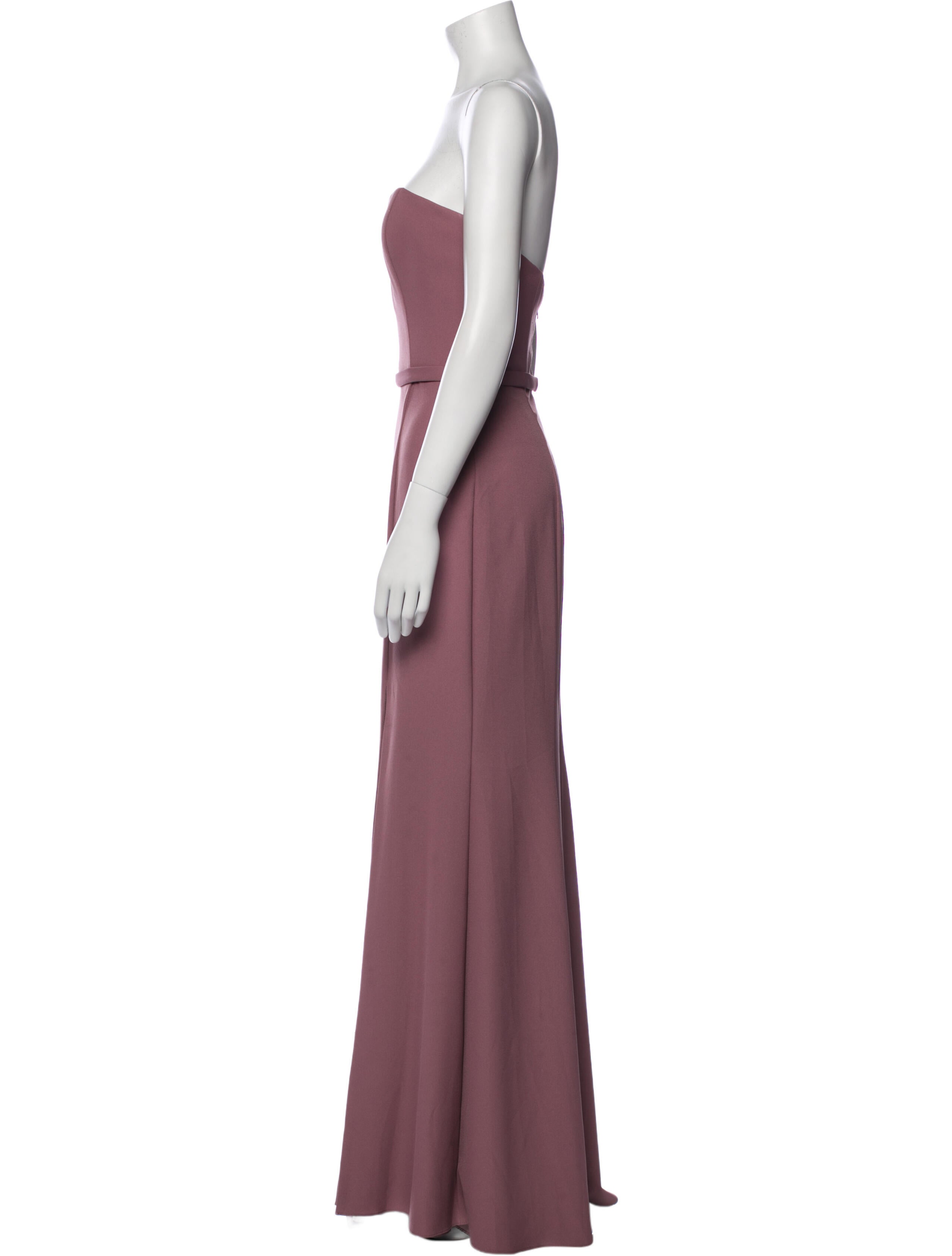 Amsale Strapless Long Dress w/ Tags