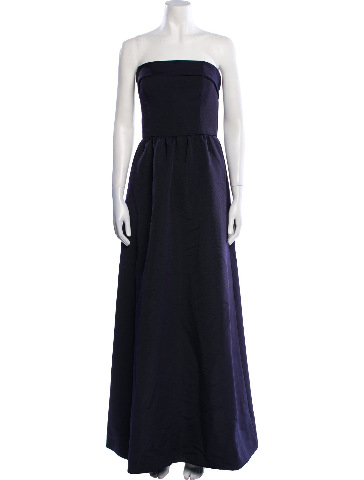 Amsale Strapless Long Dress