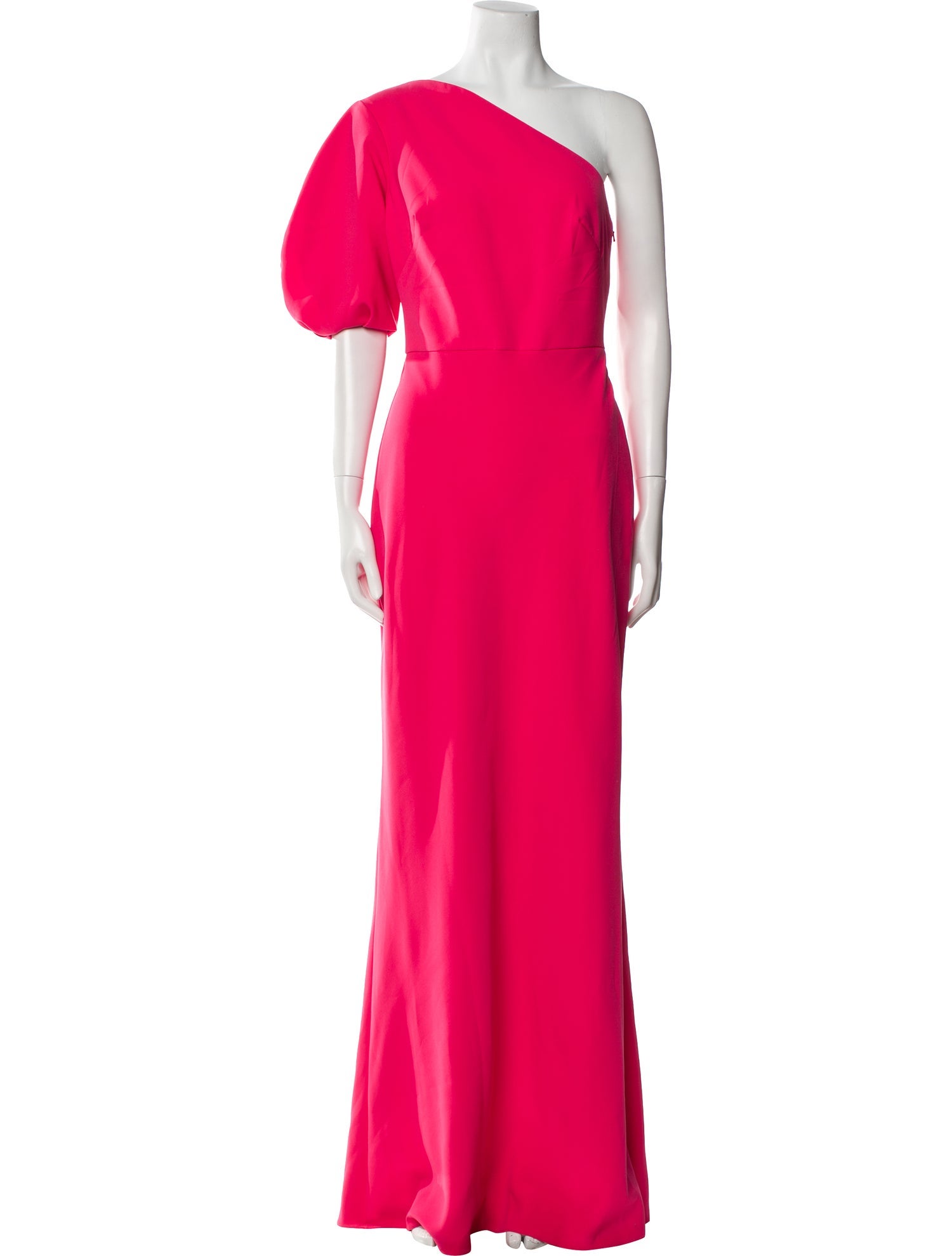 Amsale One-Shoulder Long Dress w/ Tags