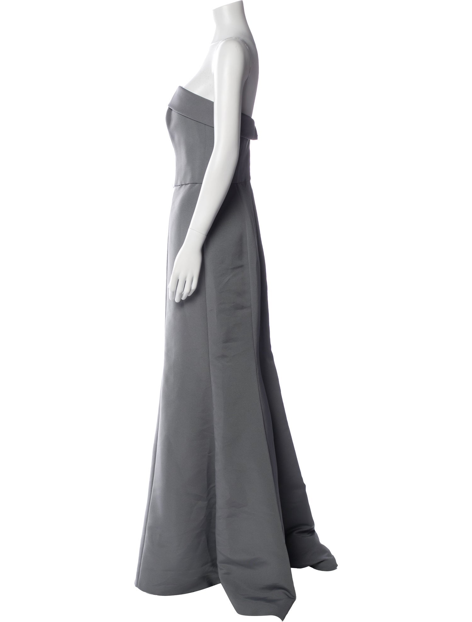 Amsale Strapless Long Dress