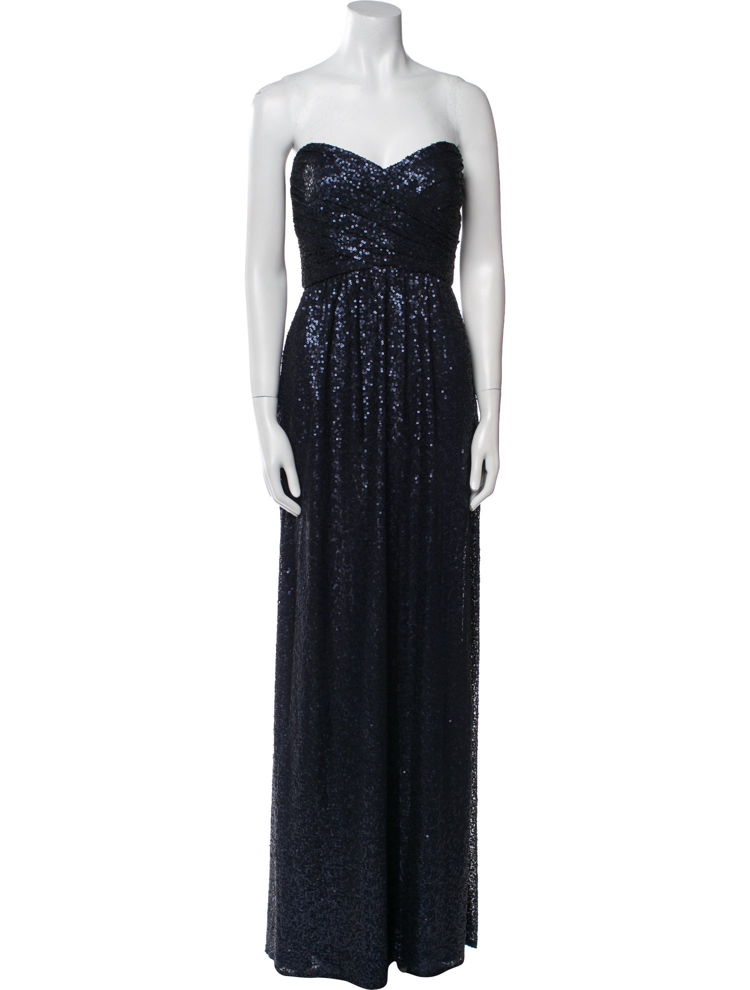 Amsale Strapless Long Dress