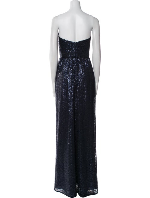Amsale Strapless Long Dress