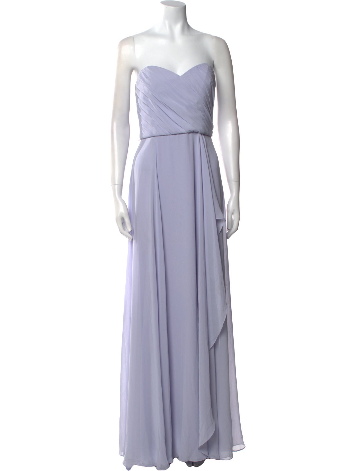Amsale Strapless Long Dress
