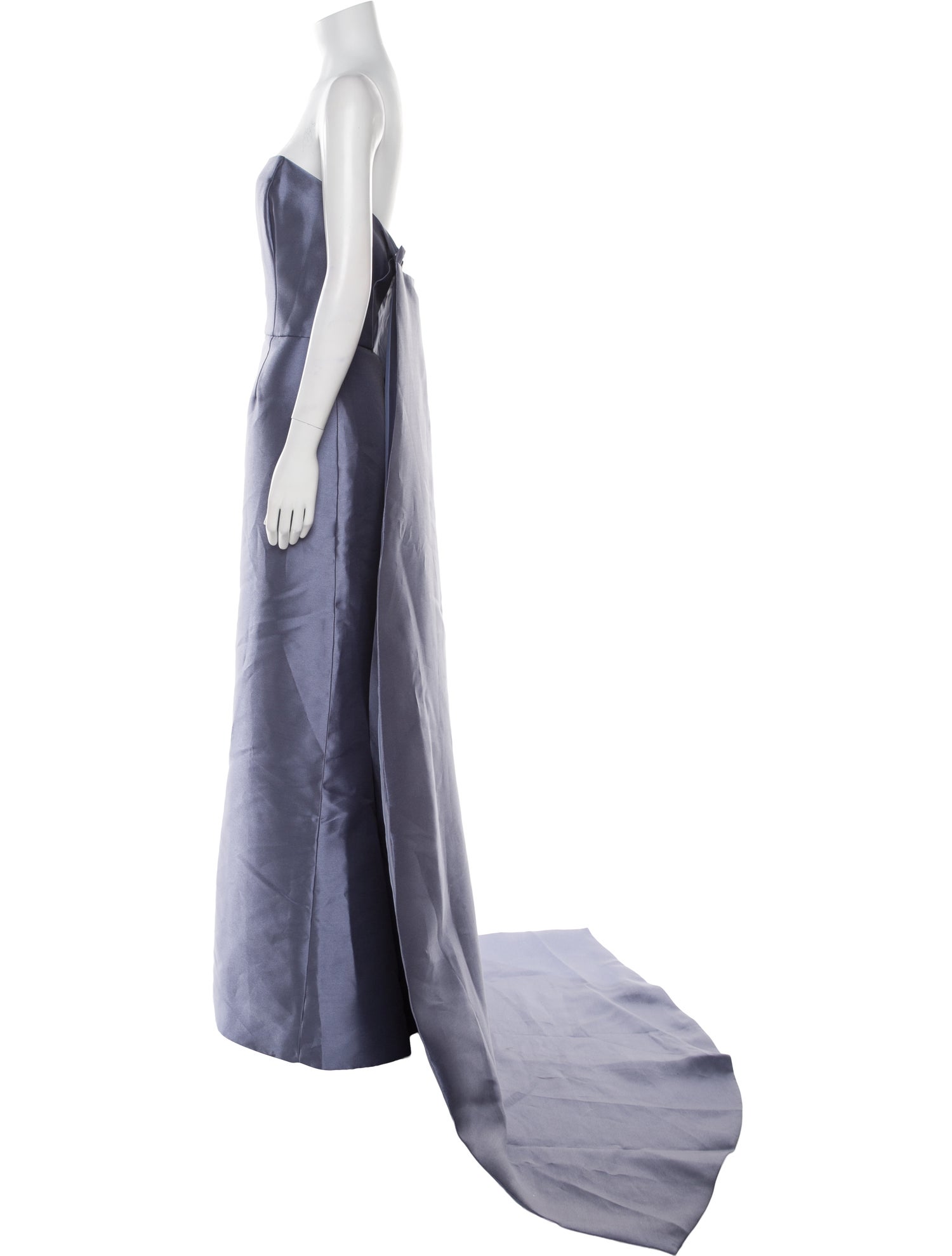 Amsale Strapless Long Dress