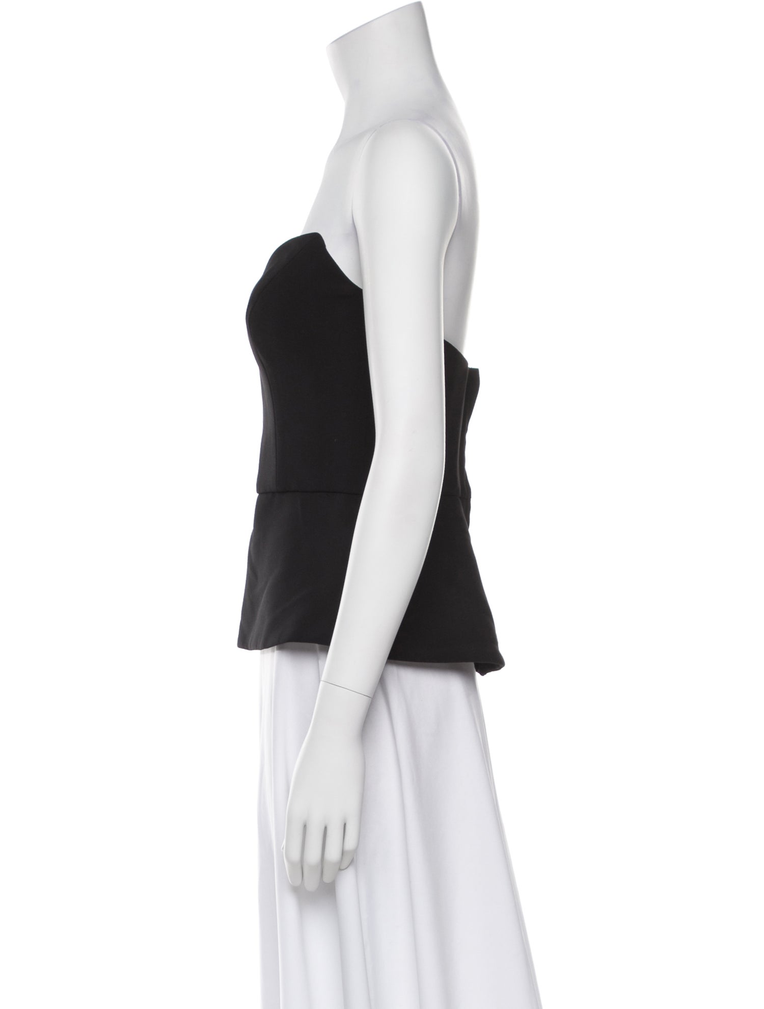 Amsale Strapless Top