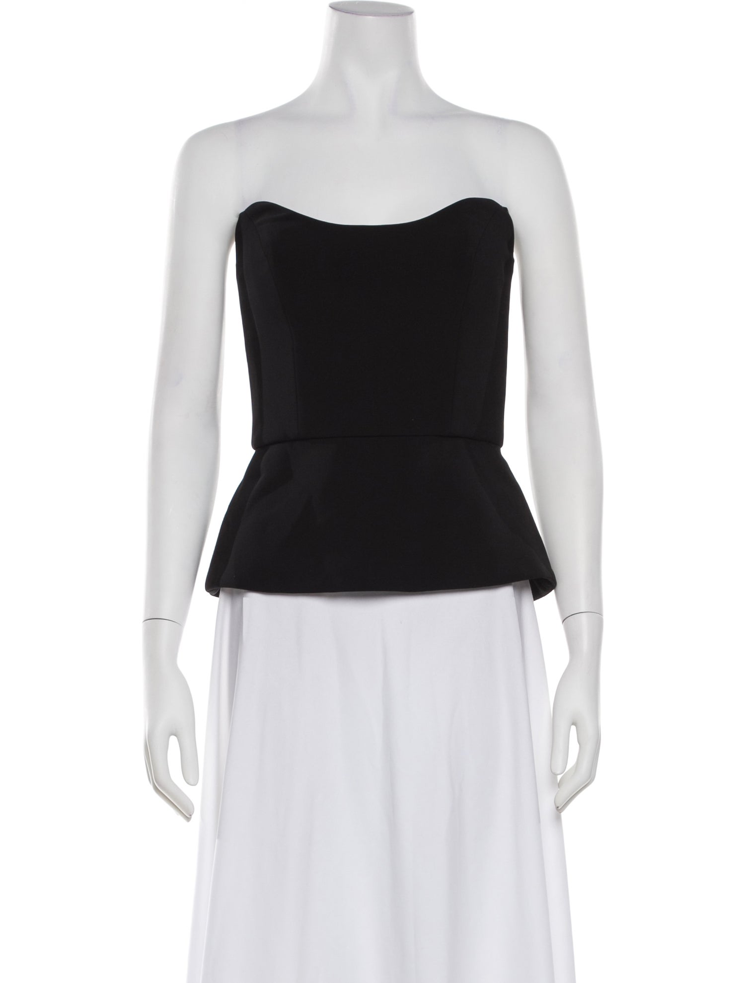 Amsale Strapless Top