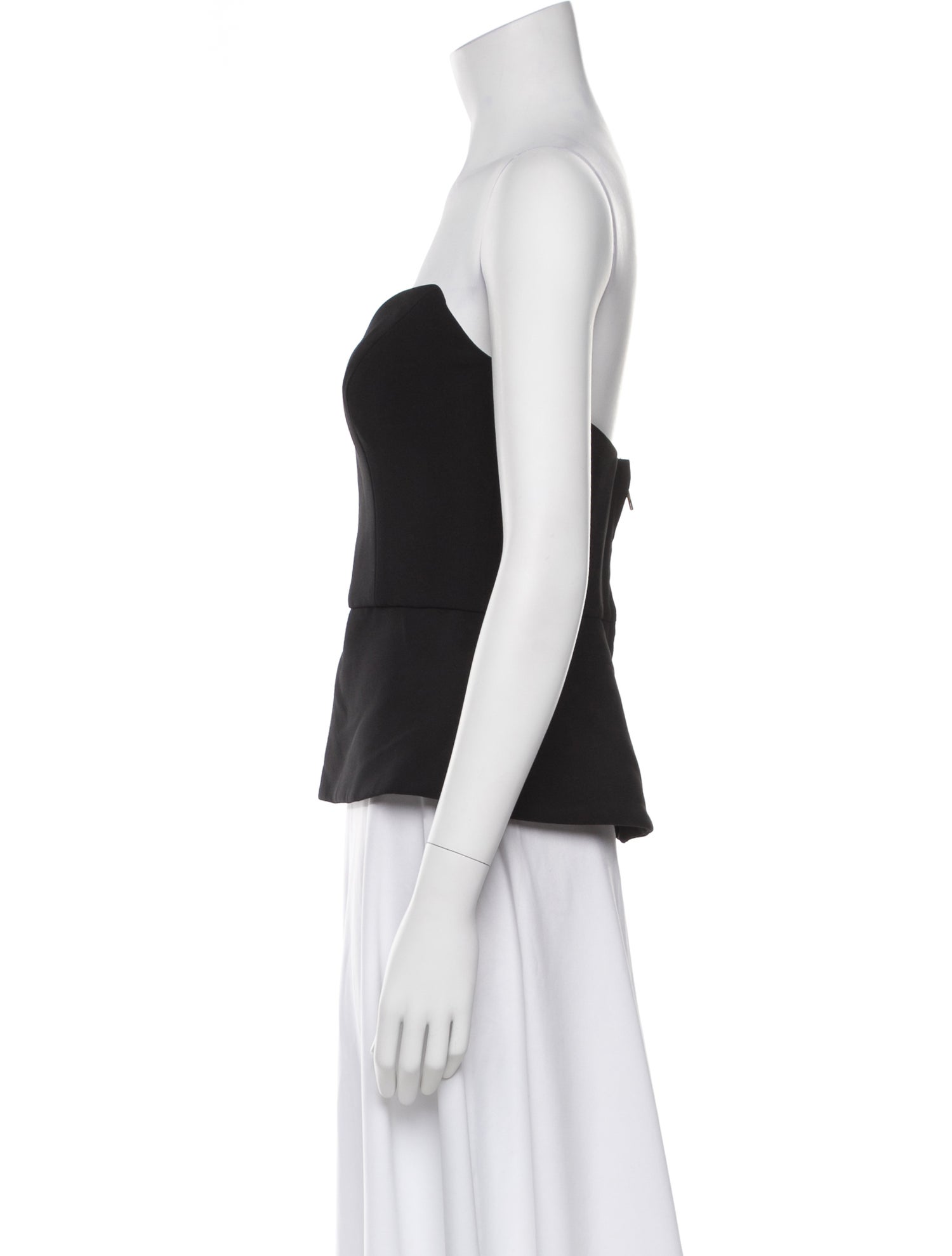 Amsale Strapless Top