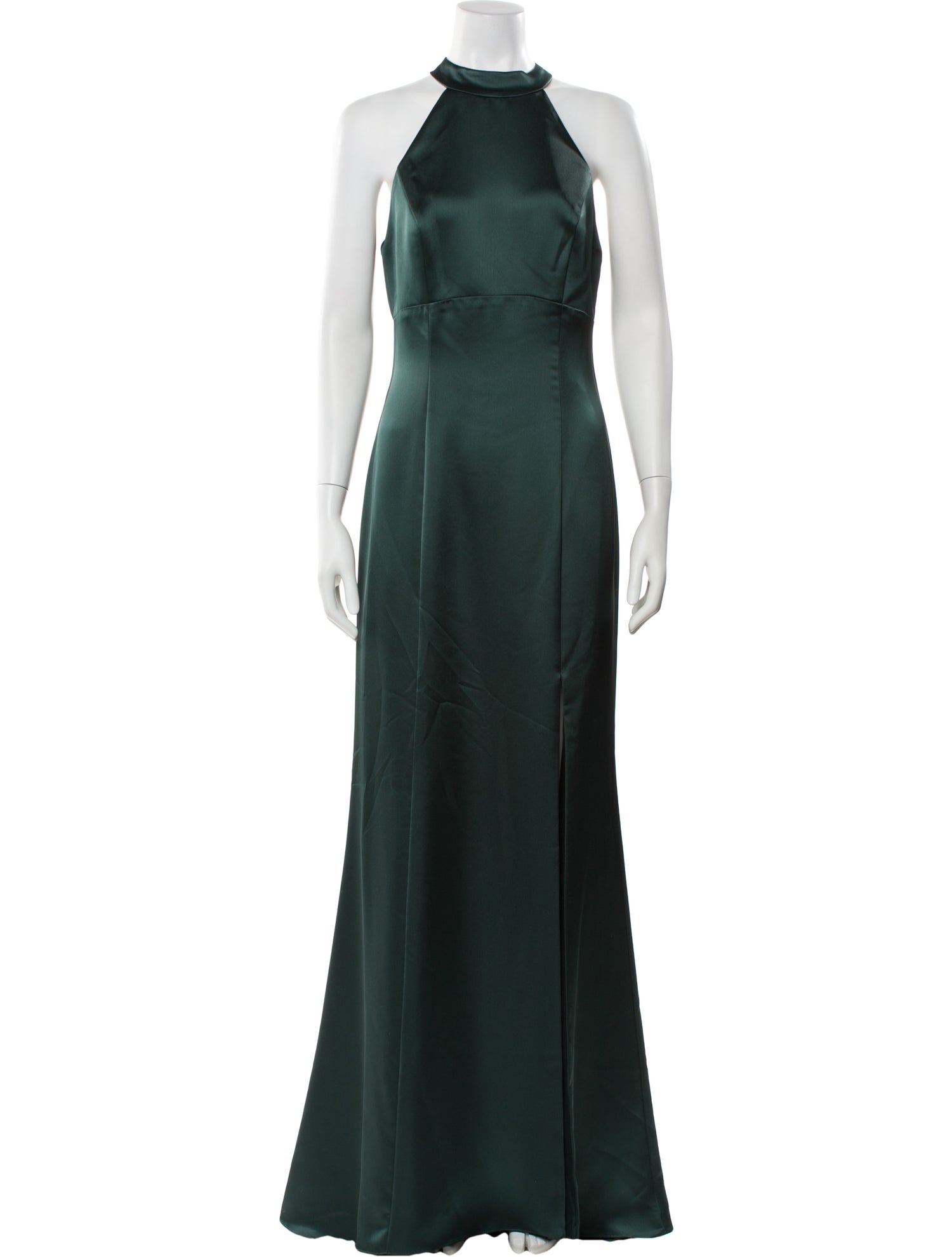 Amsale Halterneck Long Dress w/ Tags