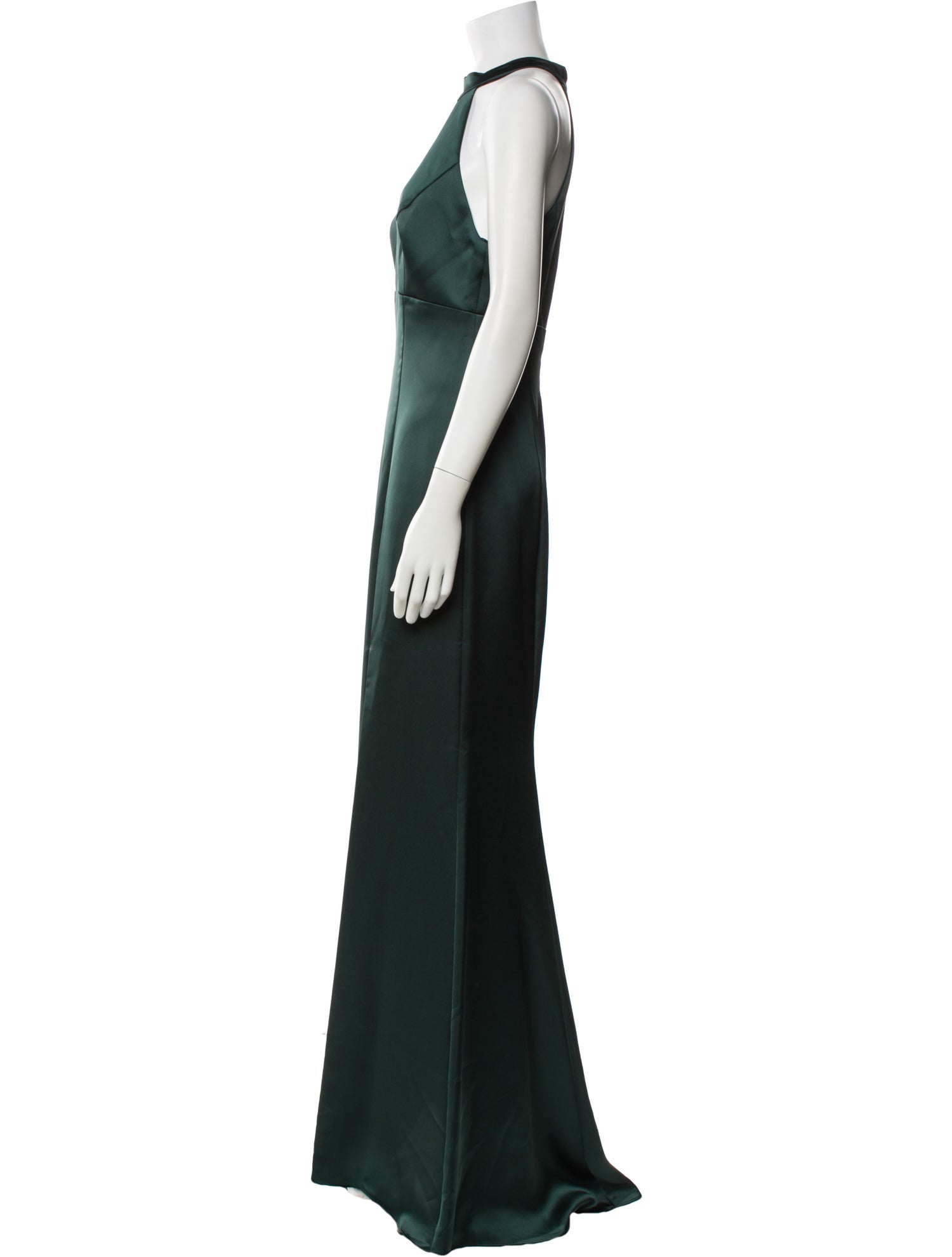 Amsale Halterneck Long Dress w/ Tags