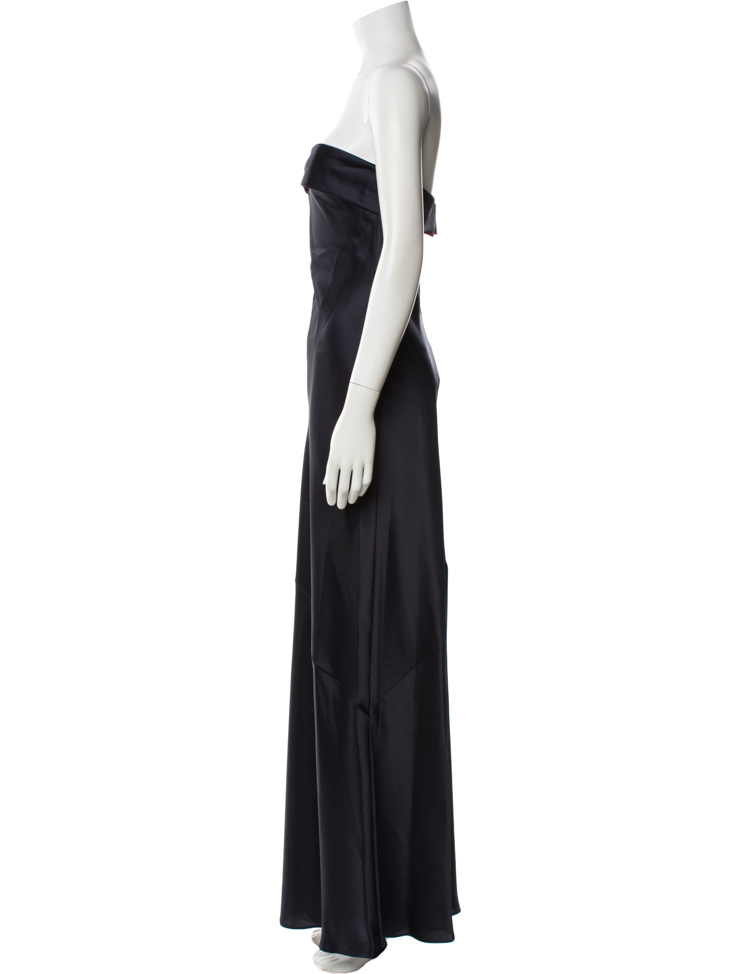 Amsale Strapless Long Dress w/ Tags