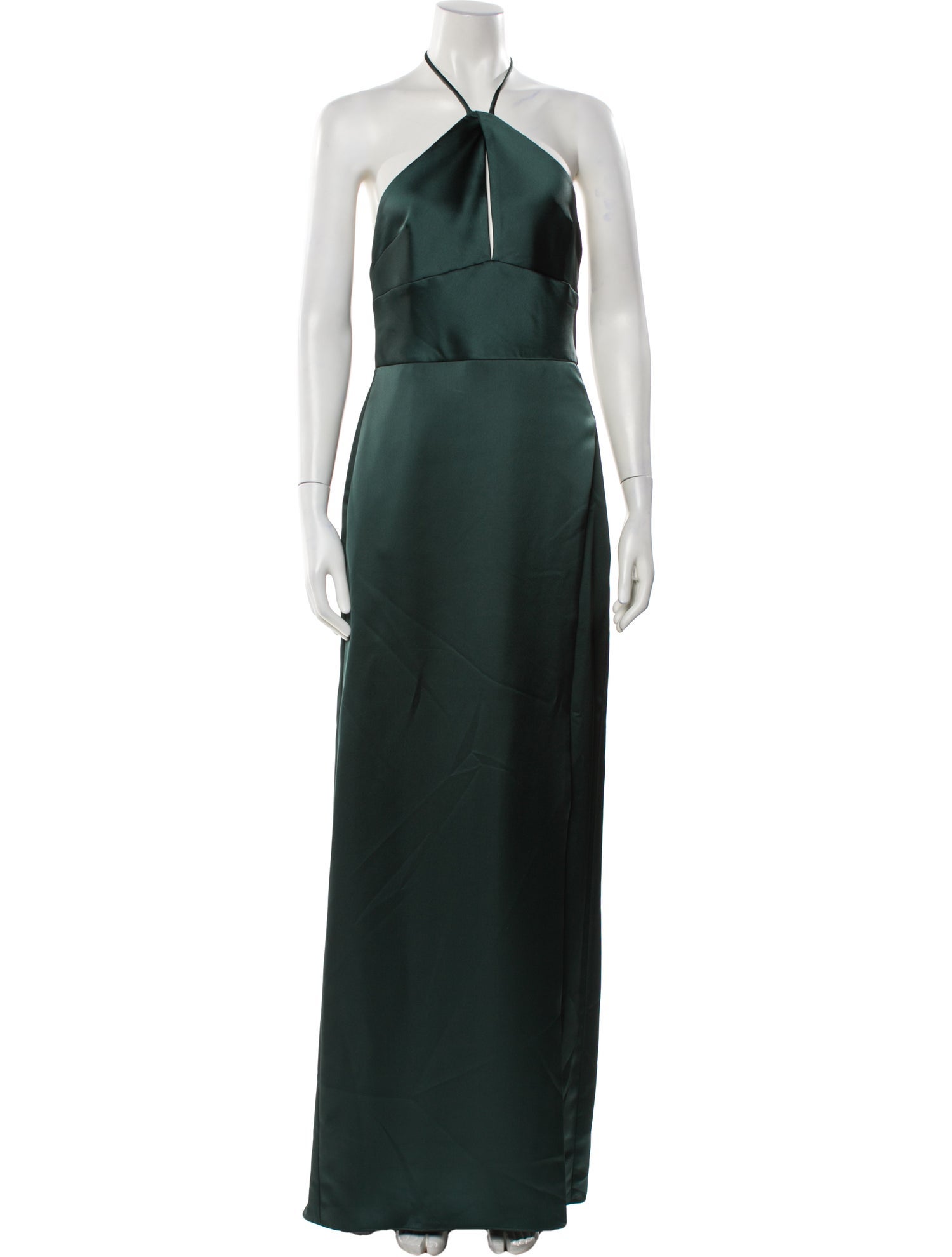 Amsale Halterneck Long Dress w/ Tags