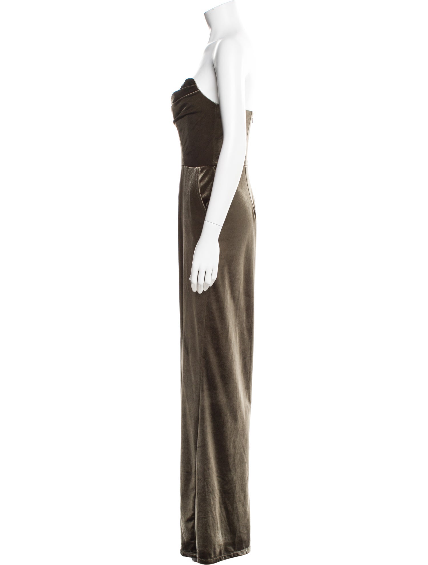 Amsale Strapless Jumpsuit w/ Tags