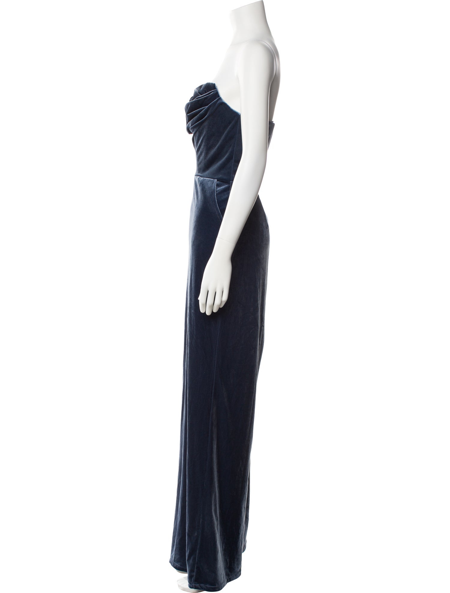 Amsale Strapless Jumpsuit w/ Tags