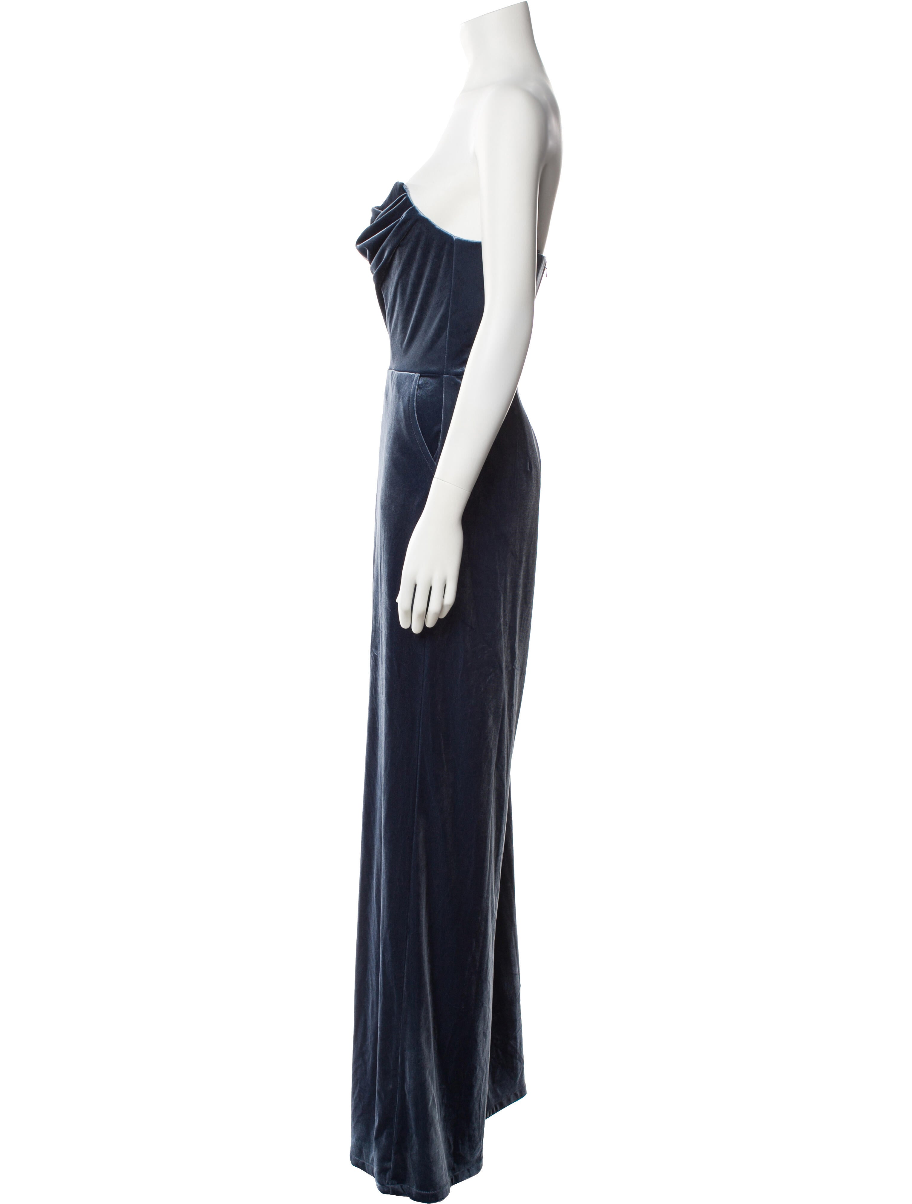 Amsale Strapless Jumpsuit w/ Tags
