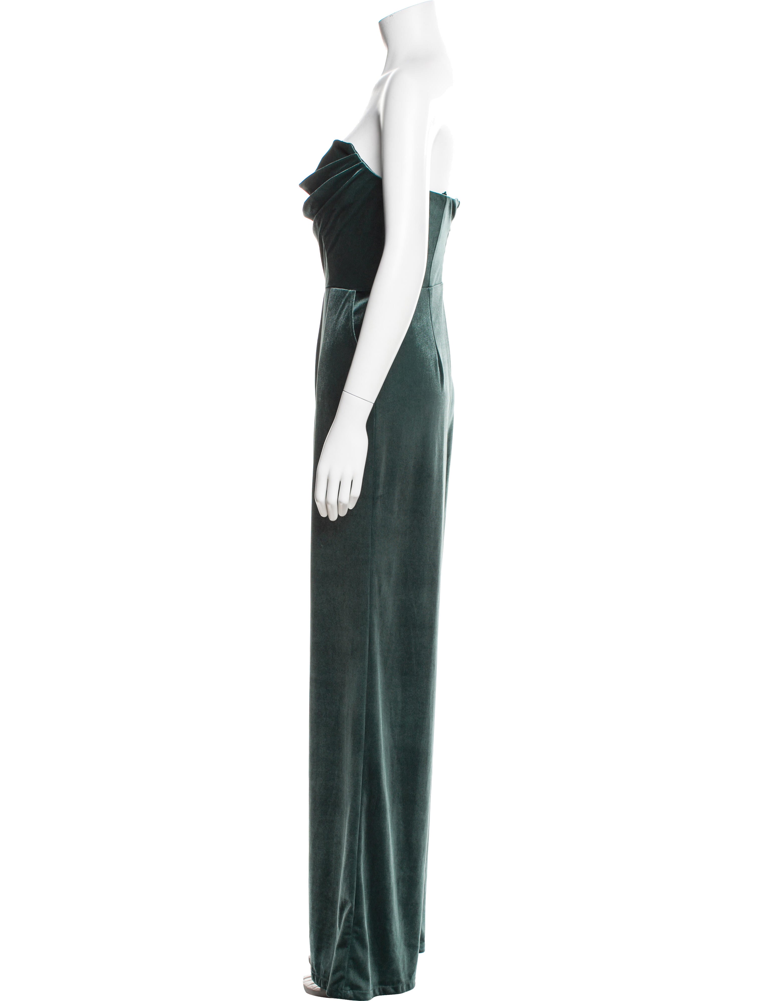 Amsale Strapless Jumpsuit w/ Tags