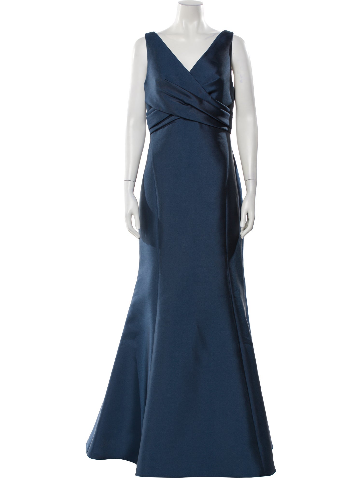 Amsale V-Neck Long Dress w/ Tags