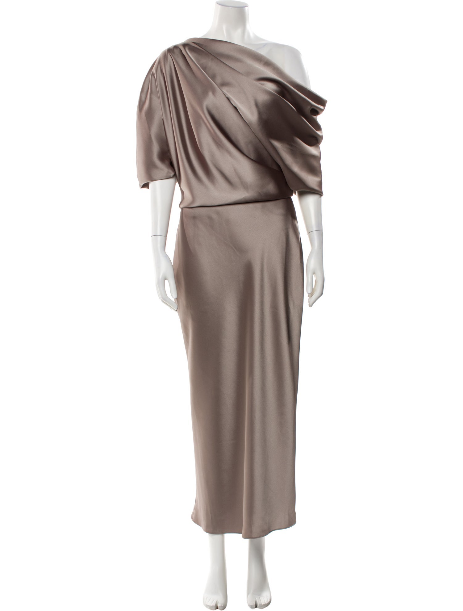 Amsale Cowl Neck Long Dress w/ Tags