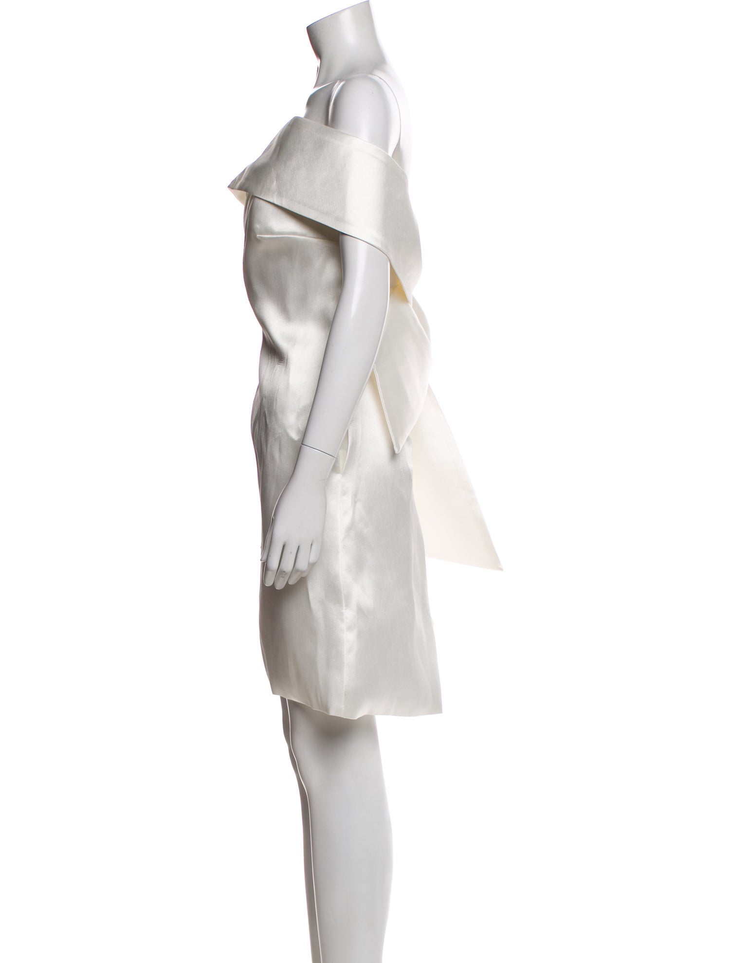 Amsale Strapless Mini Dress