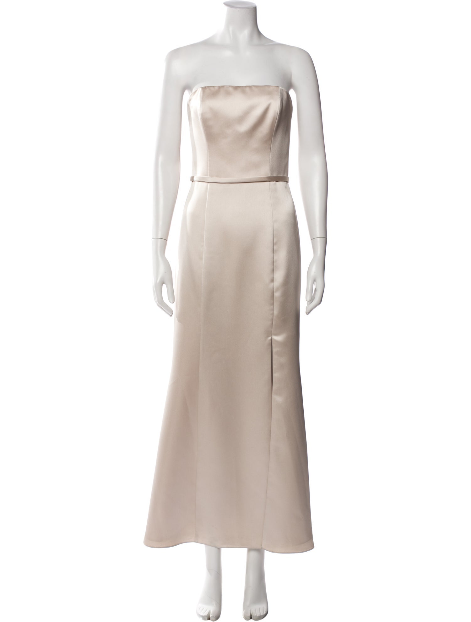 Amsale Strapless Long Dress