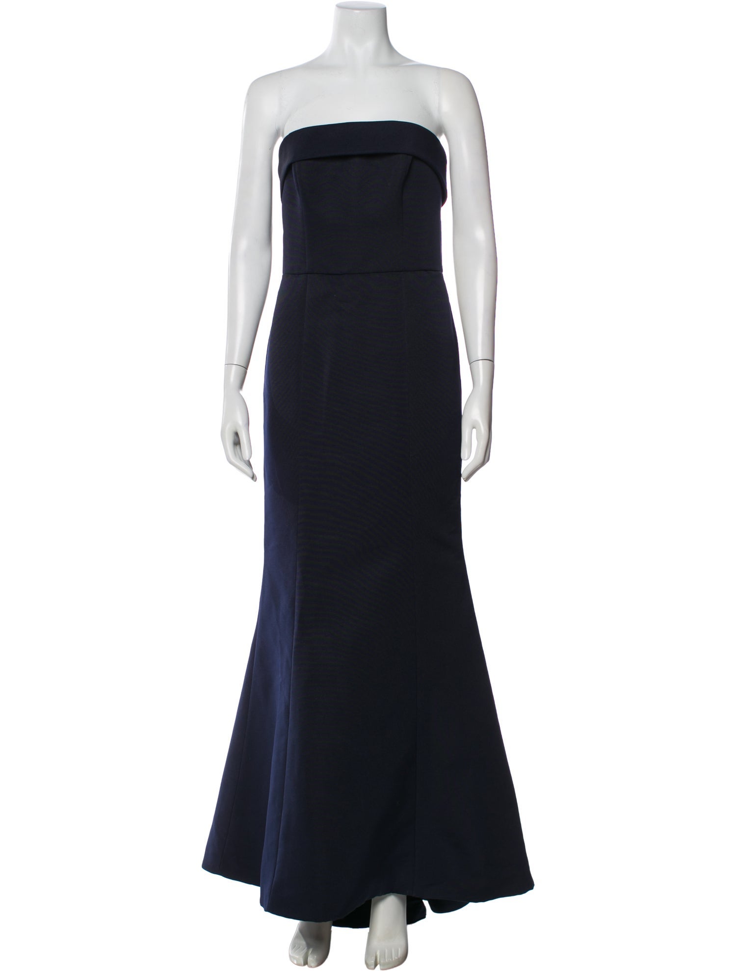 Amsale Strapless Long Dress
