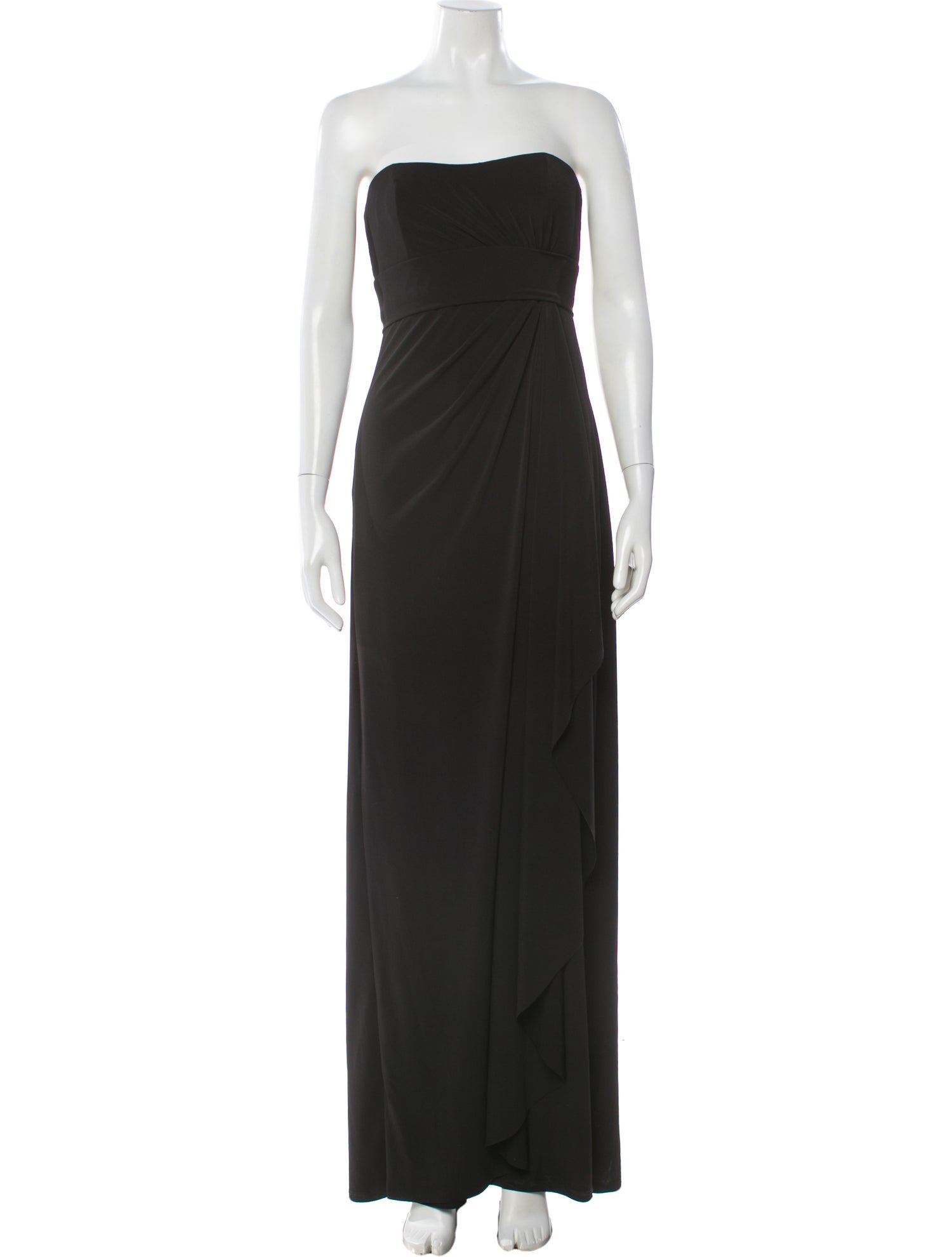 Amsale Strapless Long Dress