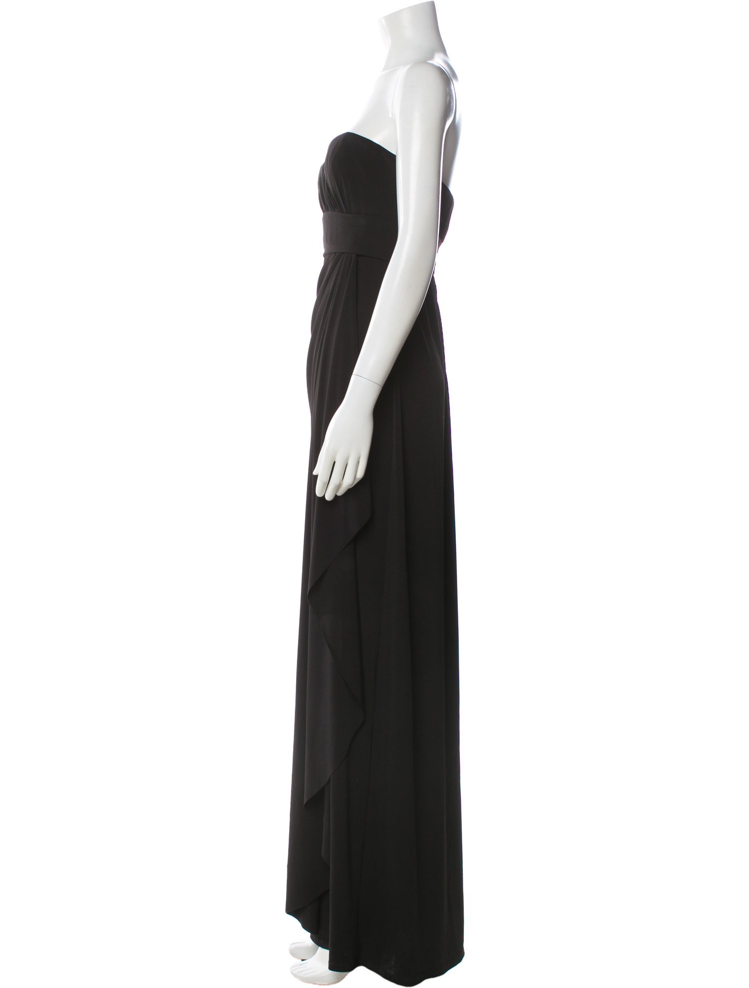Amsale Strapless Long Dress