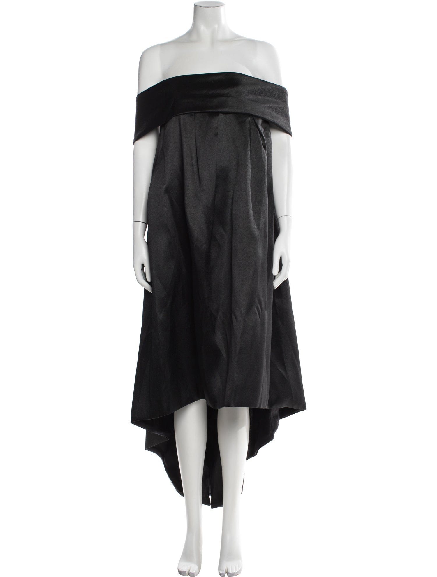 amsale off the shoulder shift dress Amsale Off-The-Shoulder Long Dress - Black Dresses, Clothing - WAMSA25520