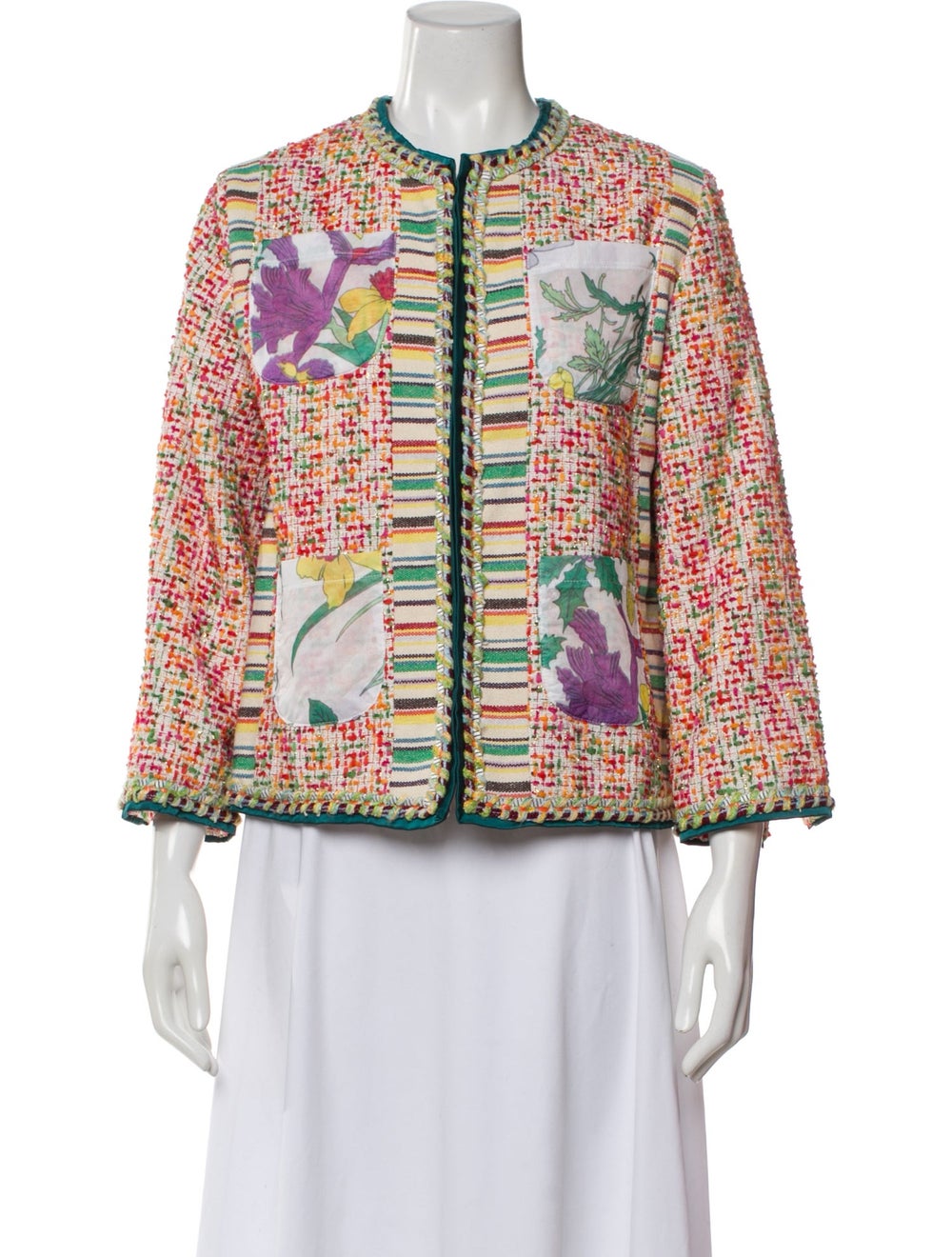 Amuse Tweed Pattern Evening Jacket - image 1