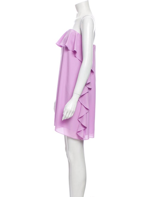 Amanda Uprichard Strapless Mini Dress