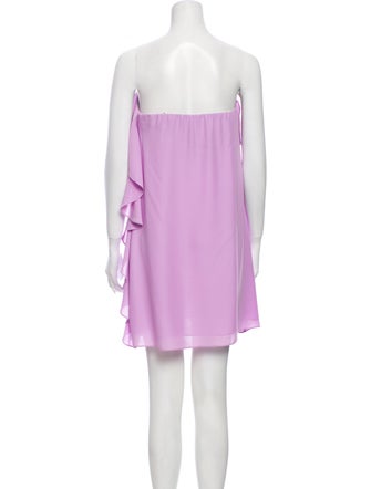 Amanda Uprichard Strapless Mini Dress