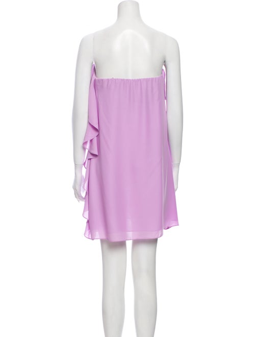 Amanda Uprichard Strapless Mini Dress