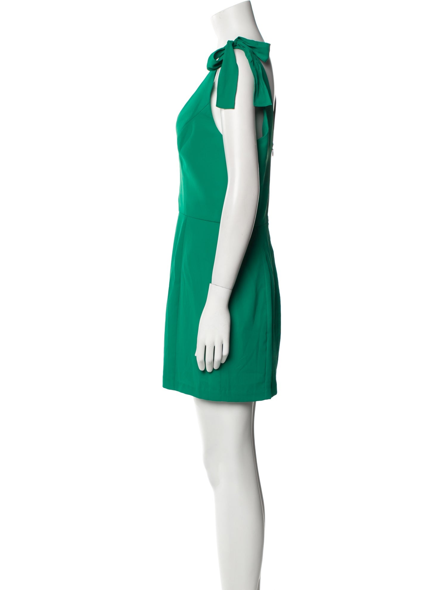 Amanda Uprichard V-Neck Mini Dress