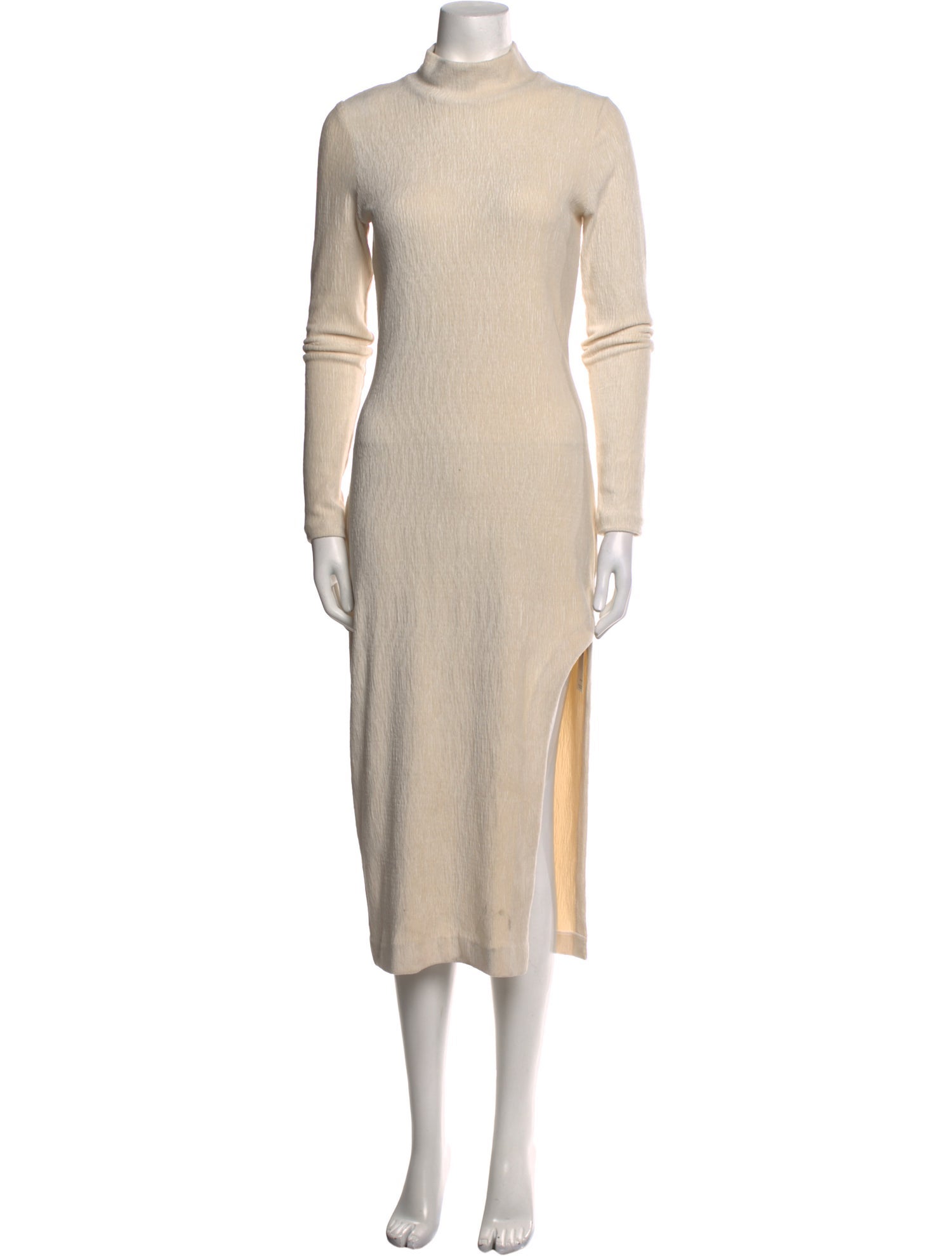 Amanda Uprichard Turtleneck Long Dress