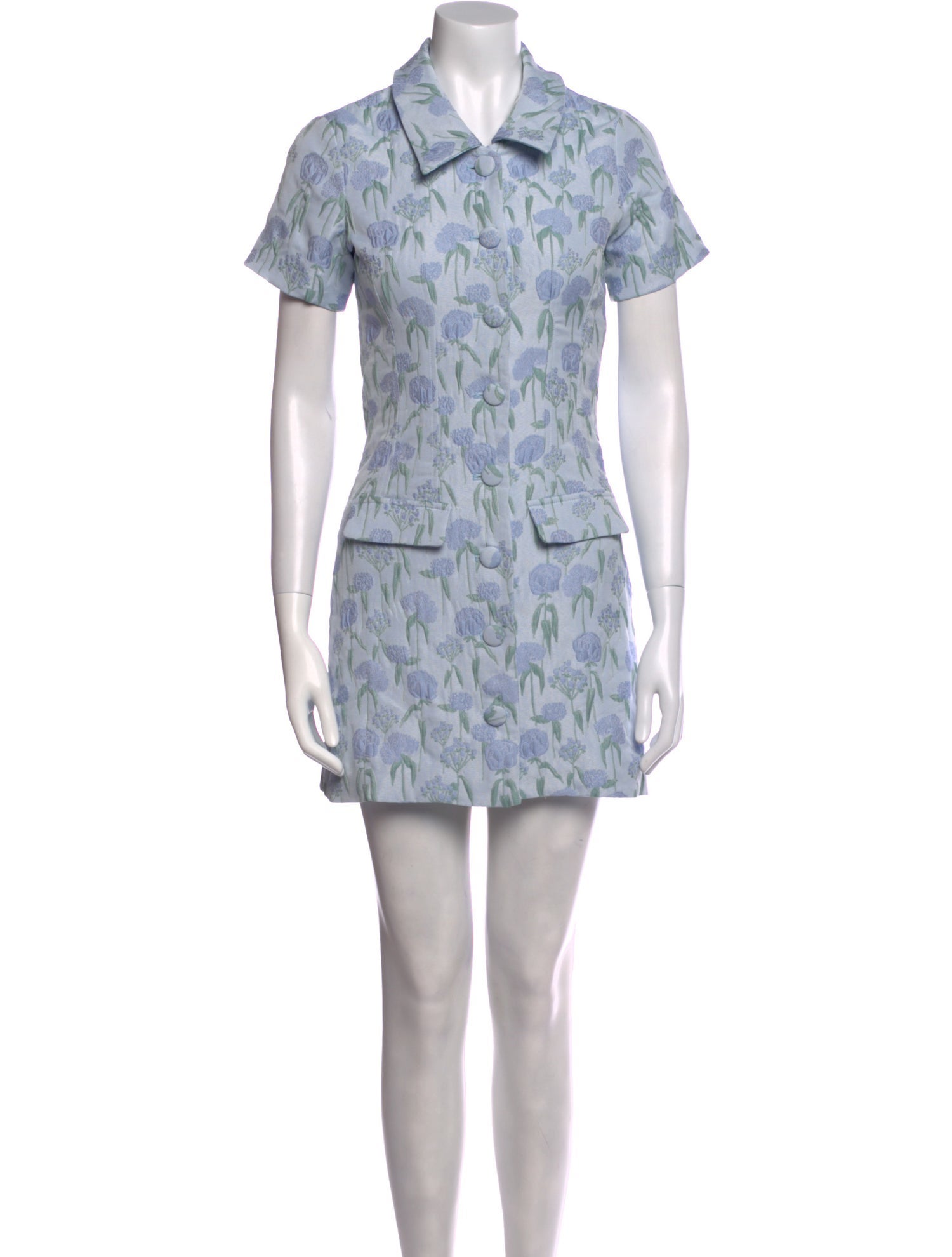 Amanda Uprichard Printed Mini Dress w/ Tags